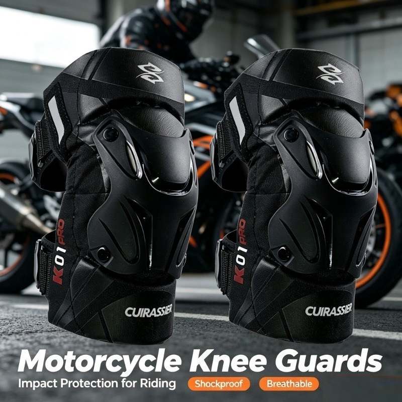 Mountain Biking Knee Pads - 2 pièces de genouillères de moto