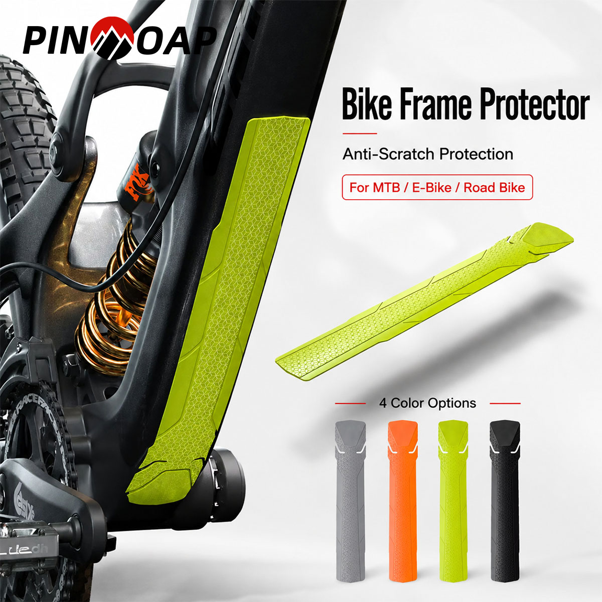 Chainstay Protector Wrap - PINMOAP 1PC Film de protection anti-rayures