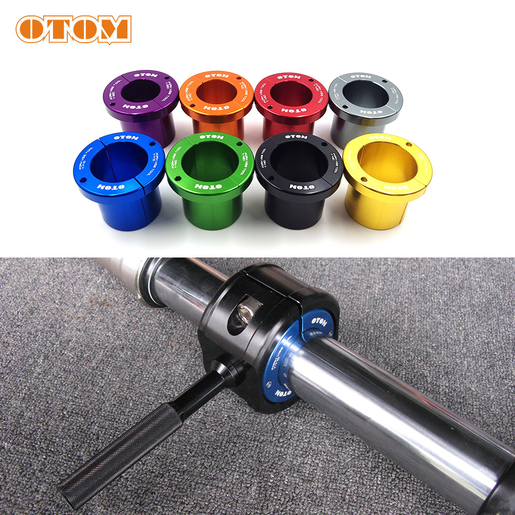 Fork Oil Seal - OTOM-Pince d'amortisseur avant pour moto, guidon