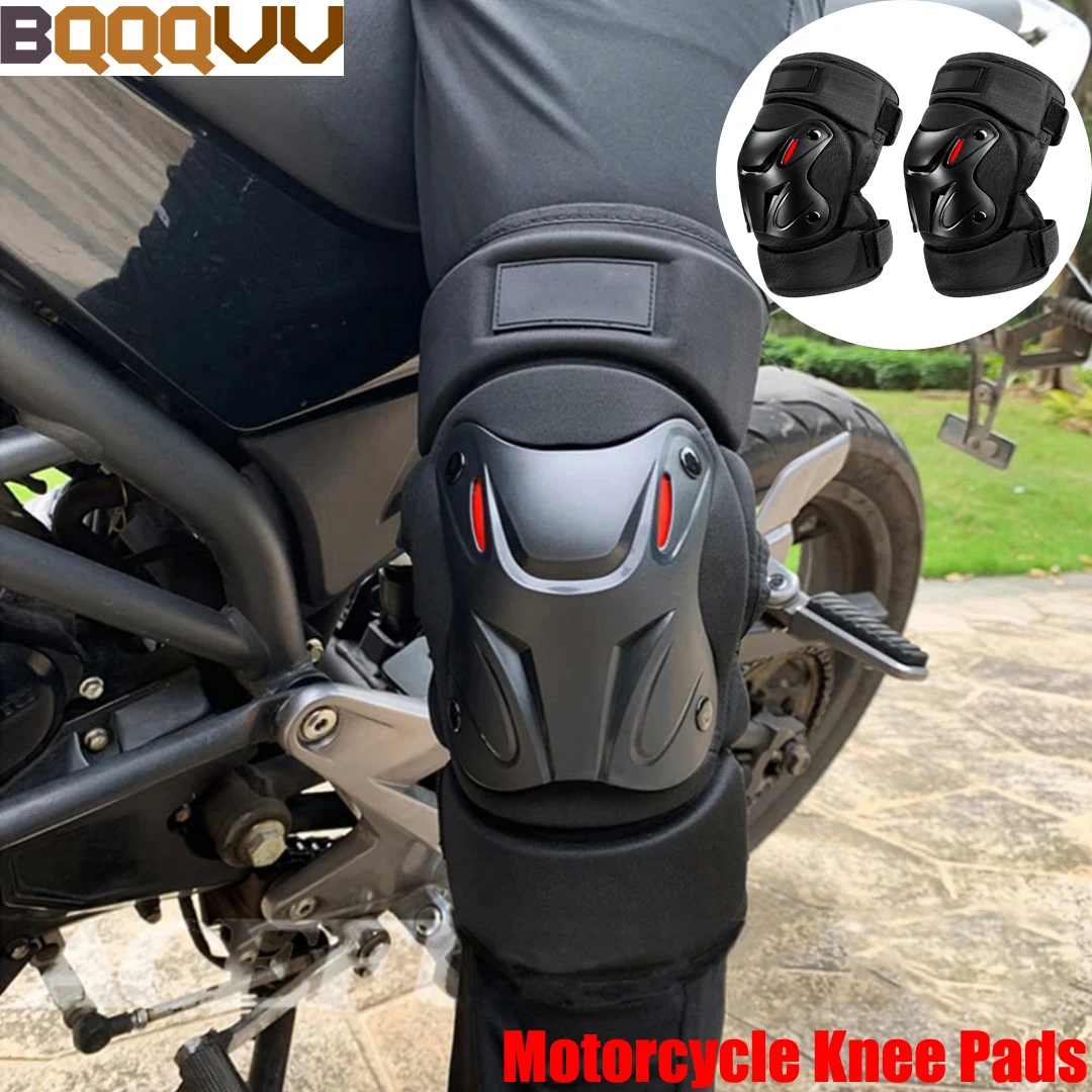 Mountain Biking Knee Pads - 1 paire de genouillères pour moto,