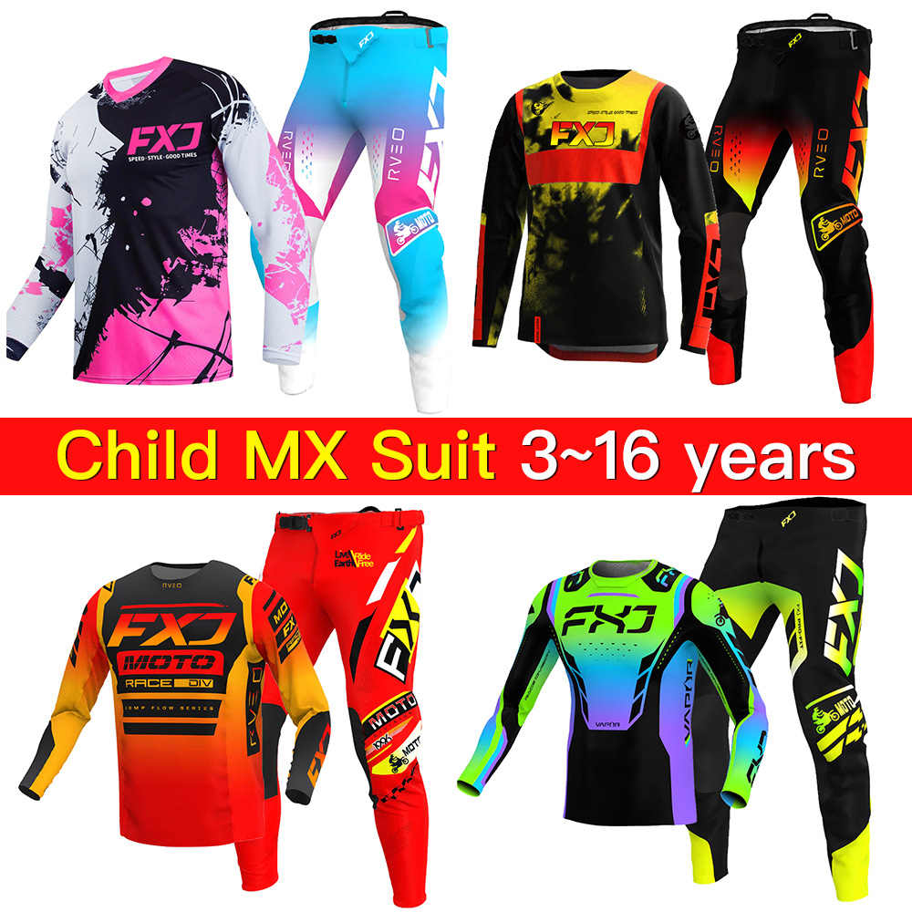 Mountain Biking Games - Ensemble d'équipement de motocross pour enfants
