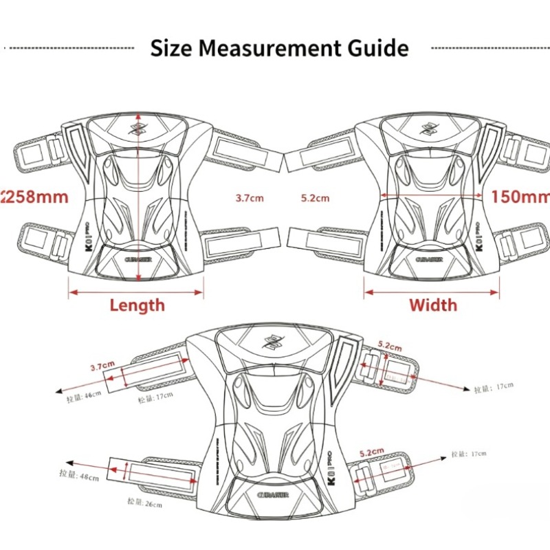 2 pièces de genouillères de mo - Mountain Biking Knee Pads avis et prix