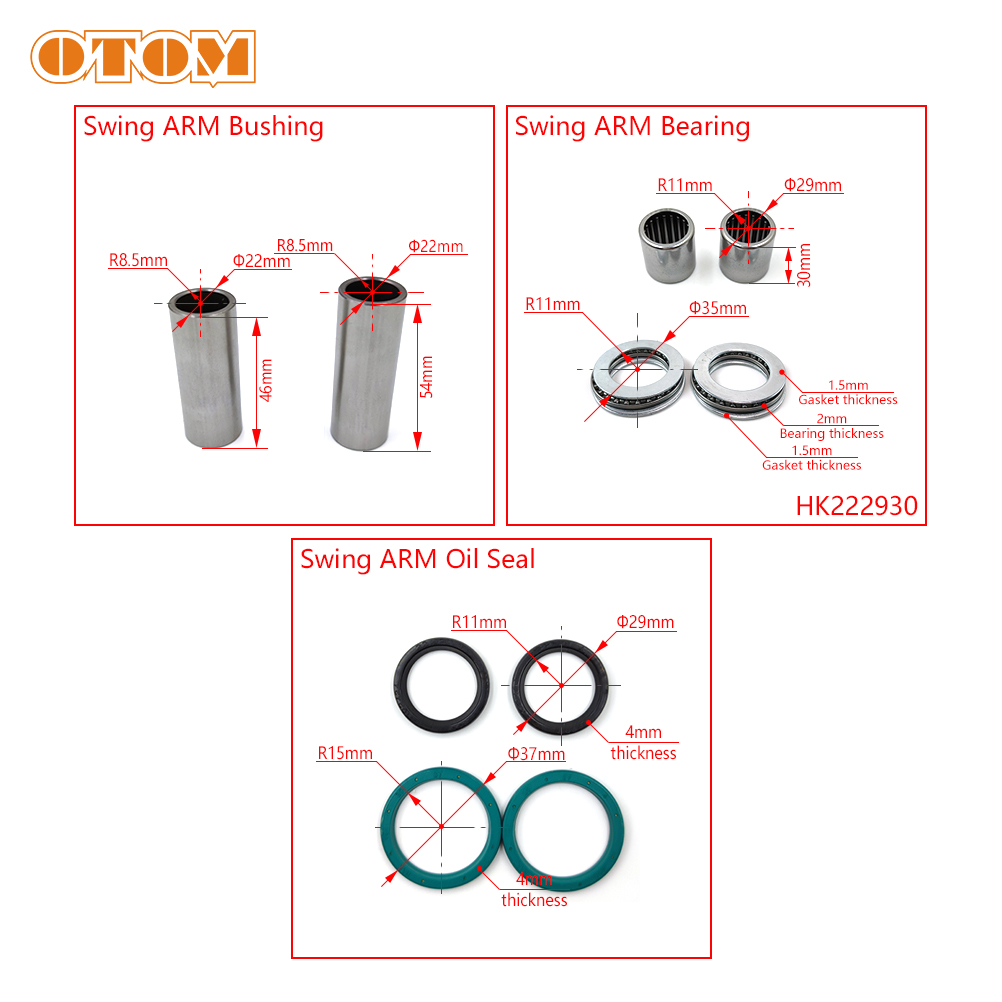 OTOM pour HONDA CRF250R CRF450 - Fork Oil Seal avis et prix