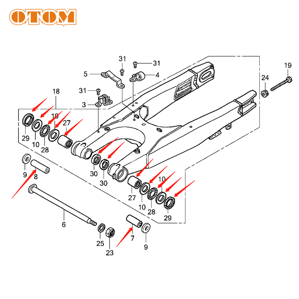 OTOM pour HONDA CRF250R CRF450 - Fork Oil Seal avis et prix