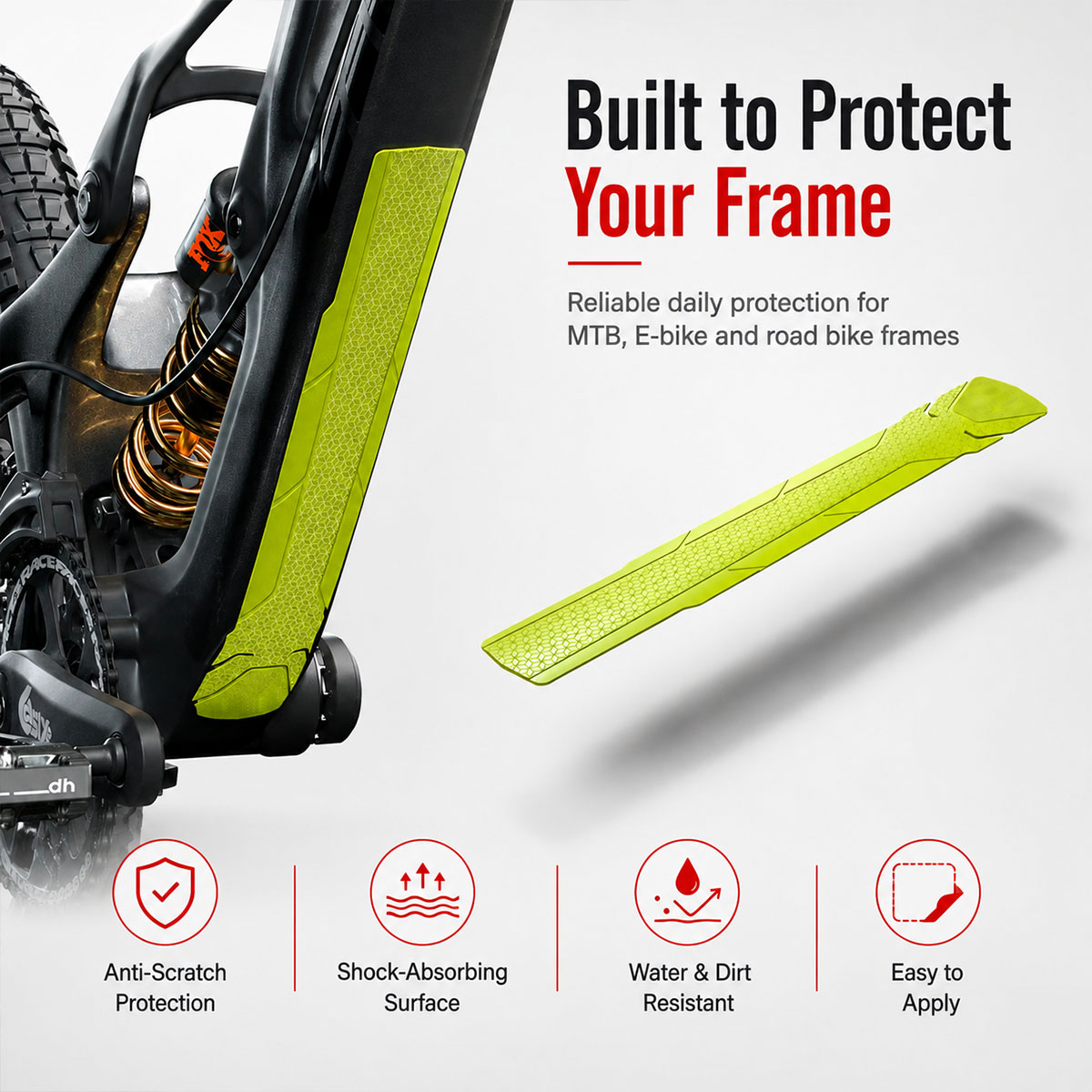 PINMOAP 1PC Film de protection - Chainstay Protector Wrap avis et prix