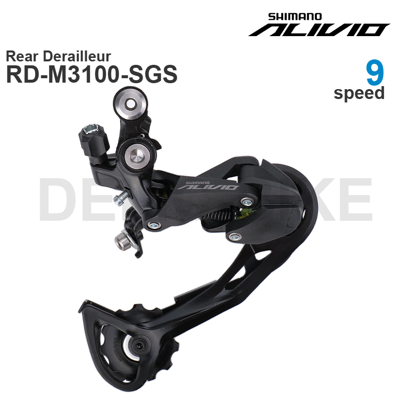 Groupe Shimano Alivio M3100, l - Rear Derailleur Shadow avis et prix