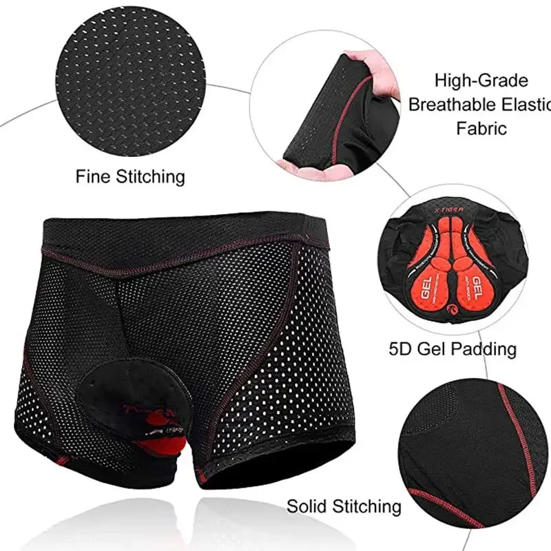 X-TIGER hommes sous-vêtements  - Mountain Biking Underwear avis et prix