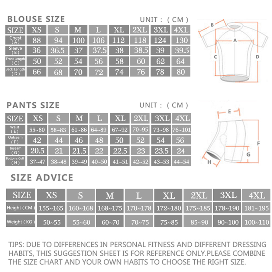 Ensemble de maillot de cyclism - Mountain Biking Underwear avis et prix
