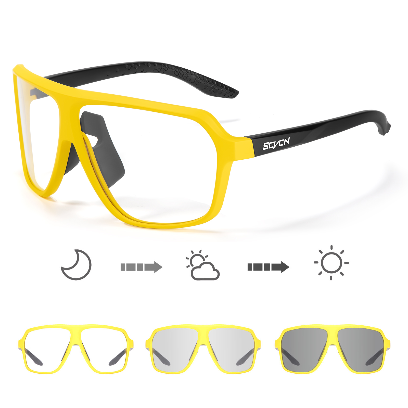 Lunettes de cyclisme SCVCN, lu - Mountain Biking Glasses avis et prix