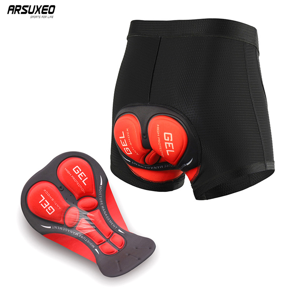 ARSUXEO-Shorts de cyclisme pou - Mountain Biking Underwear avis et prix